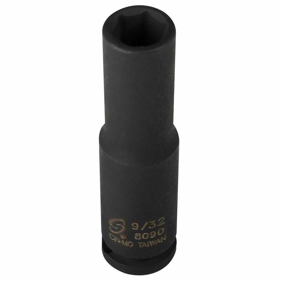 1/4\" Drive x 9/32\", Deep Impact Socket