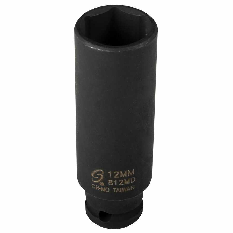 1/4\" Drive x 12mm, Deep Impact Socket