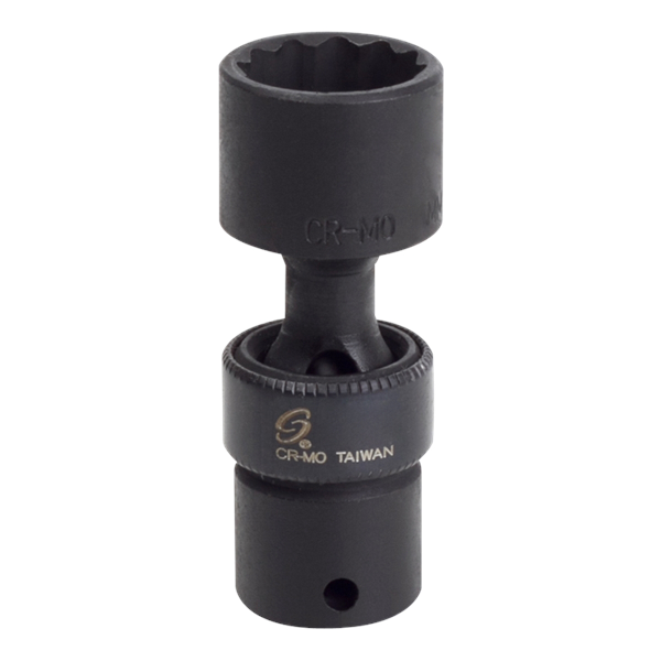 1/4" Drive 12 Point 12mm Magnetic Universal Metric Impact Socket