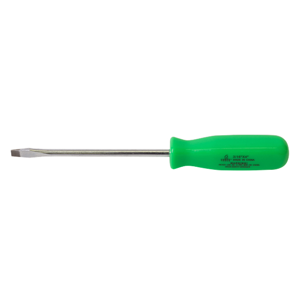 3/16\" x 4\" Slotted Screwdriver