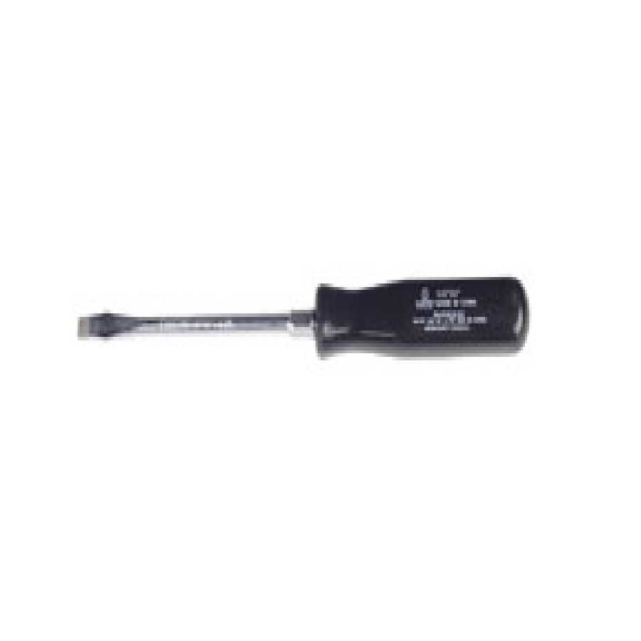 1/4" x 4" Black Screwdriver