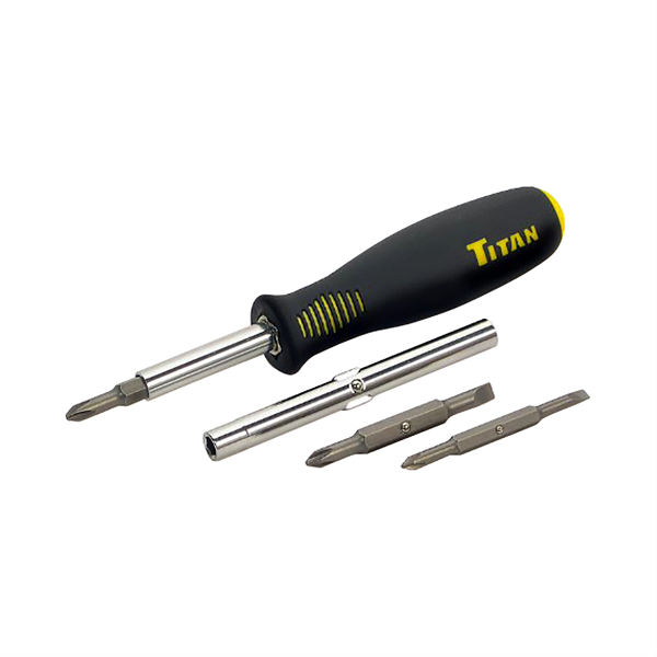 Getta-Grip 6 in 1 Screwdriver with TPR Handle