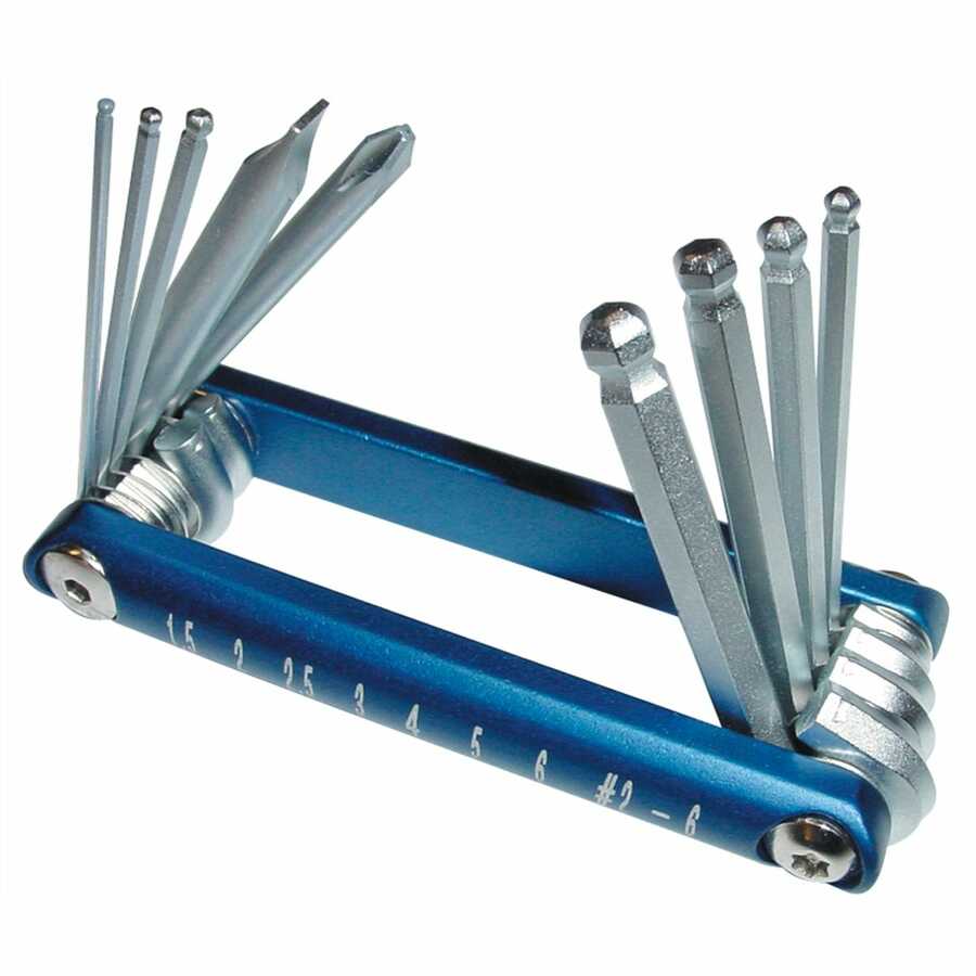 Ball Hex Key Set - Metric