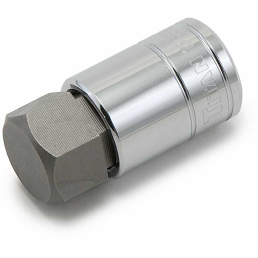 1/2" Dr. 1/2" Hex Bit Socket