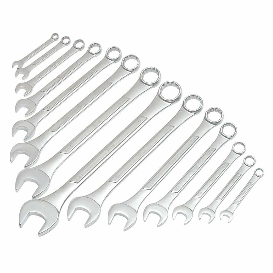 14pc SAE Raised Panel Wrench Set