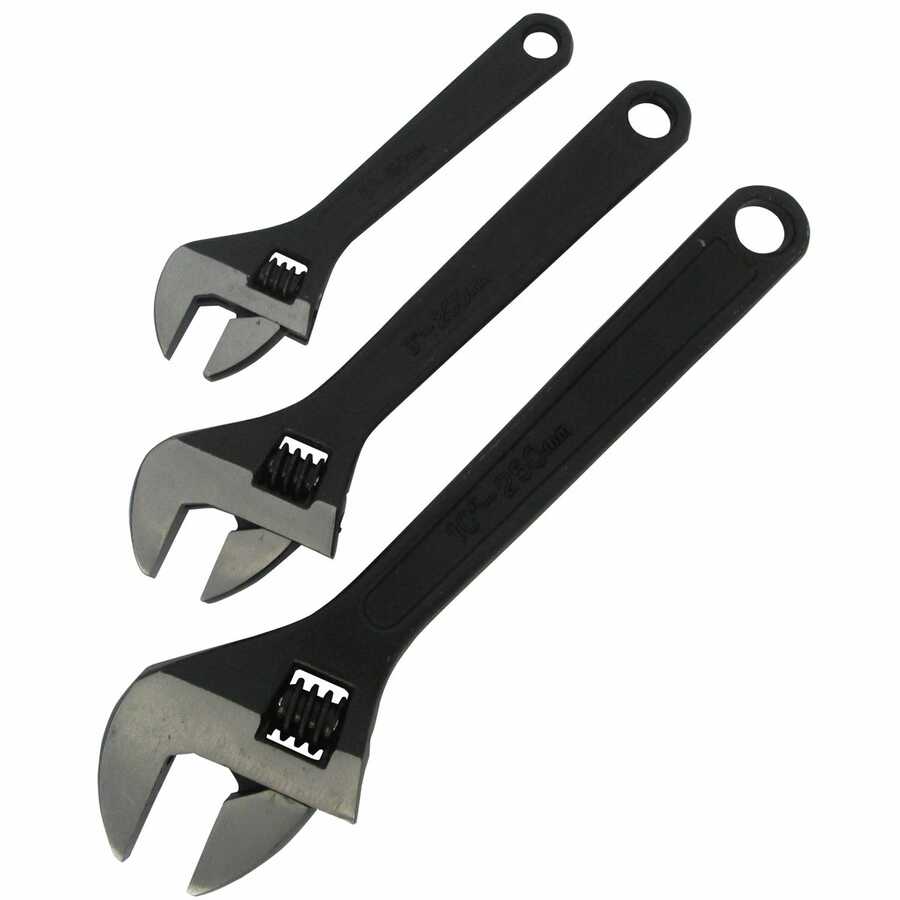 Adjustable Wrench Set 3 Pc