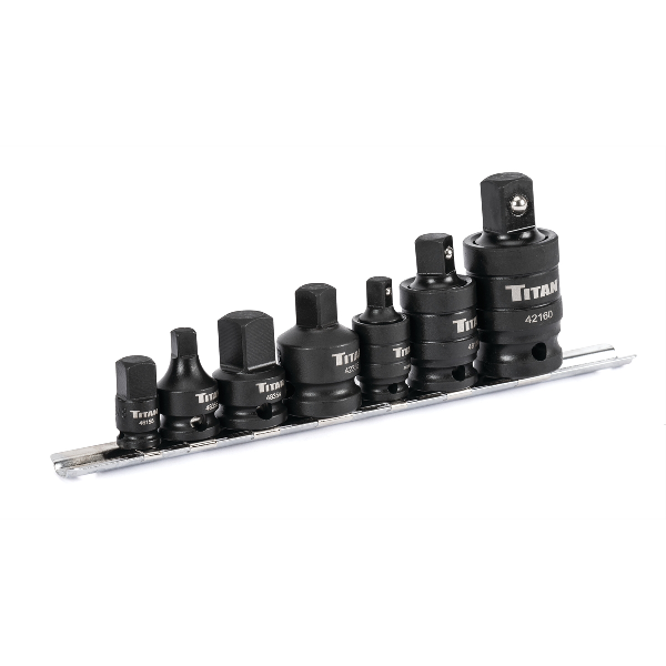 7 pc. Impact Adapter and U-Joint Set