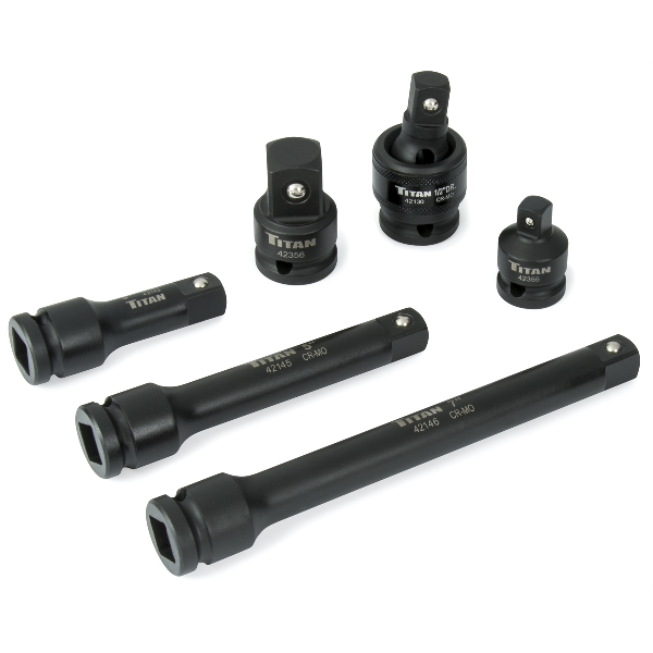 6PC 1/2 IN. DR IMP SKT ACCESSORY SET