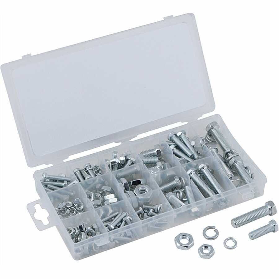 240PC ZINC USS NUT & BOLT