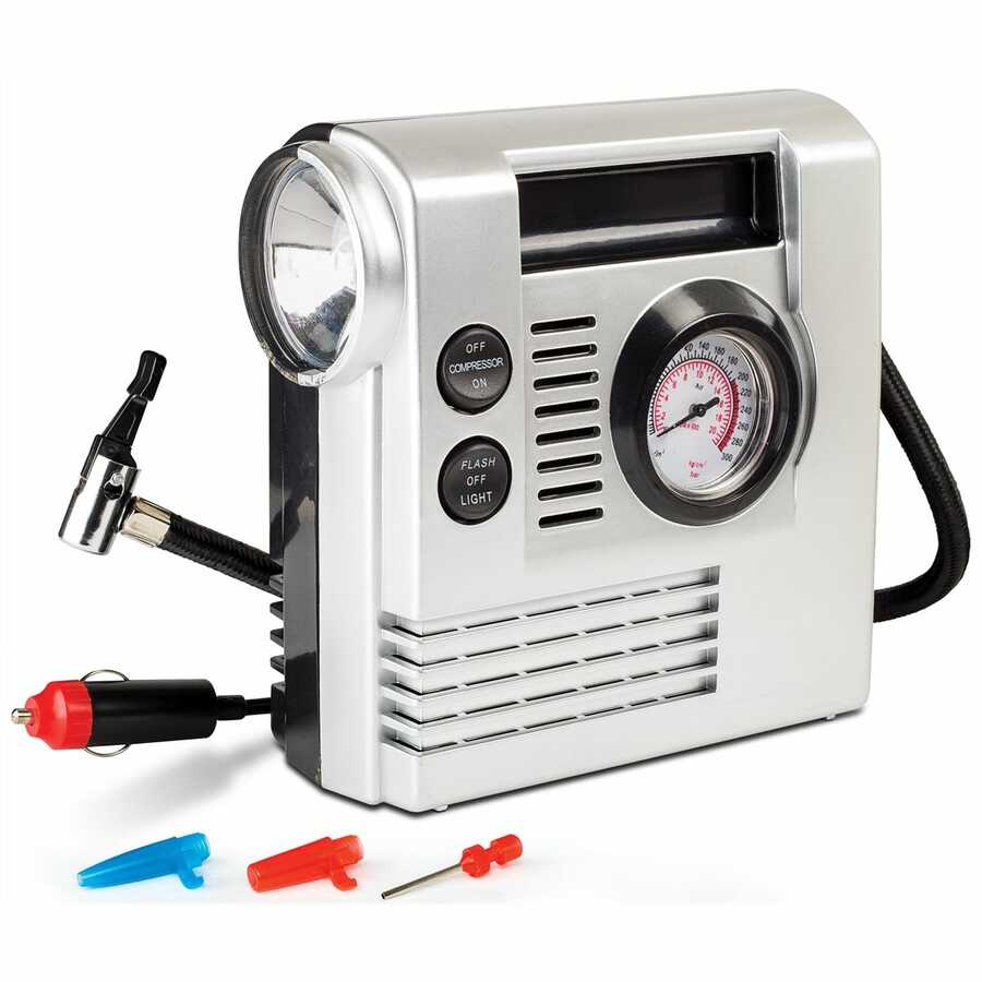 2-IN-1 MINI AIR COMPRESSOR