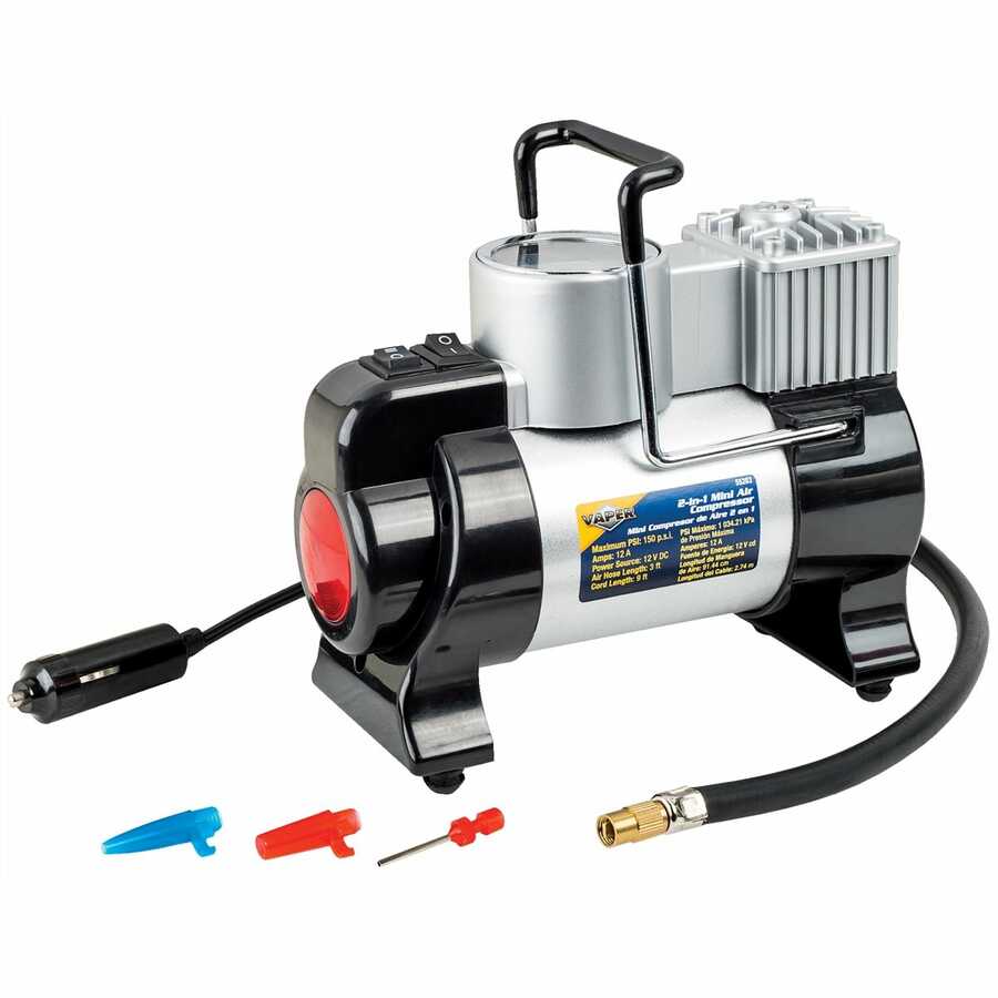 2-IN-1 MINI AIR COMPRESSOR