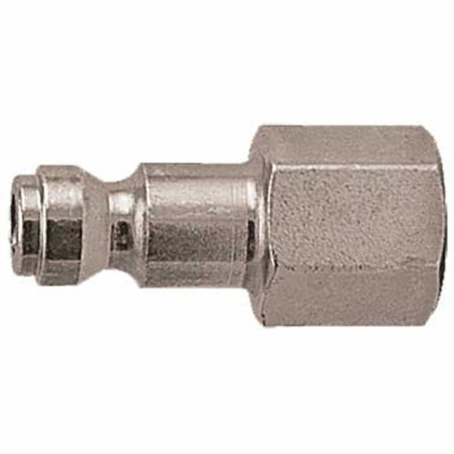 Auto Type C Female Plug 1/4" Body 1/4" NPT