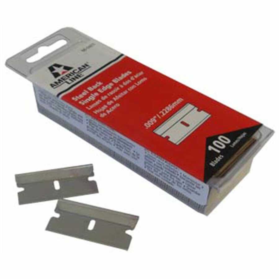 Metal Razor Blades