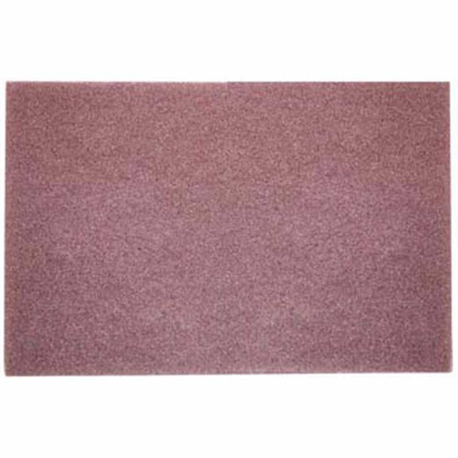 Medium Maroon Hand Pad 6" x 9"