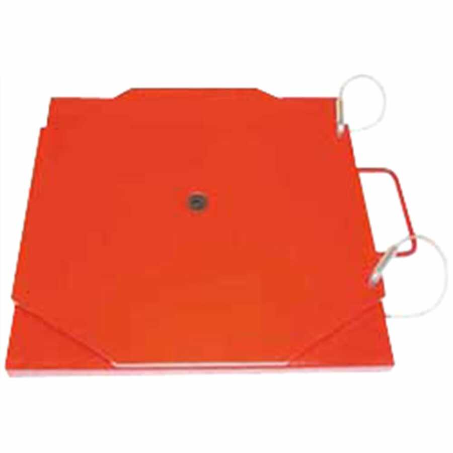 Powder Coated Mild Steel Turn Plate Set