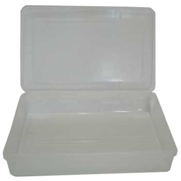 Plastic Box - 1 Compartment 3 1/4" x 3 1/8" x 1 3/8"