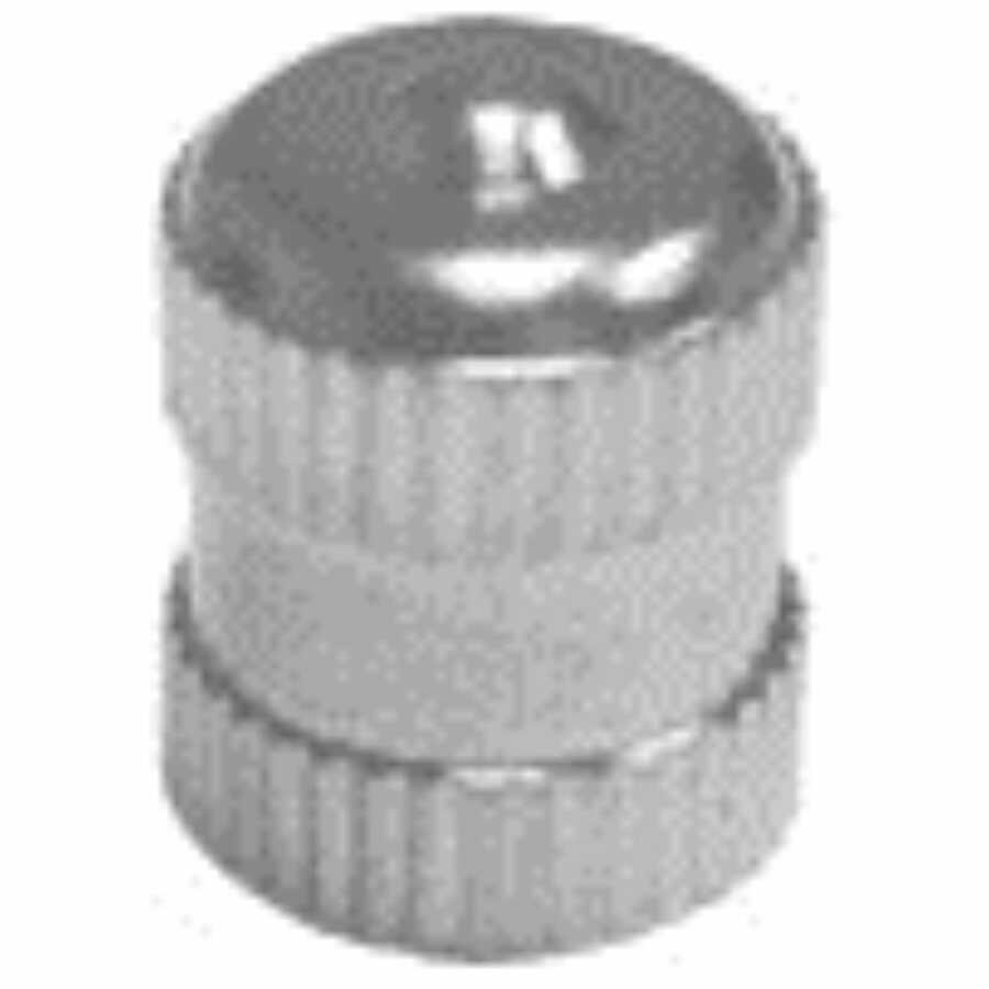 Long Metal Dome Tire Valve Cap With Seal (100 Per Box)