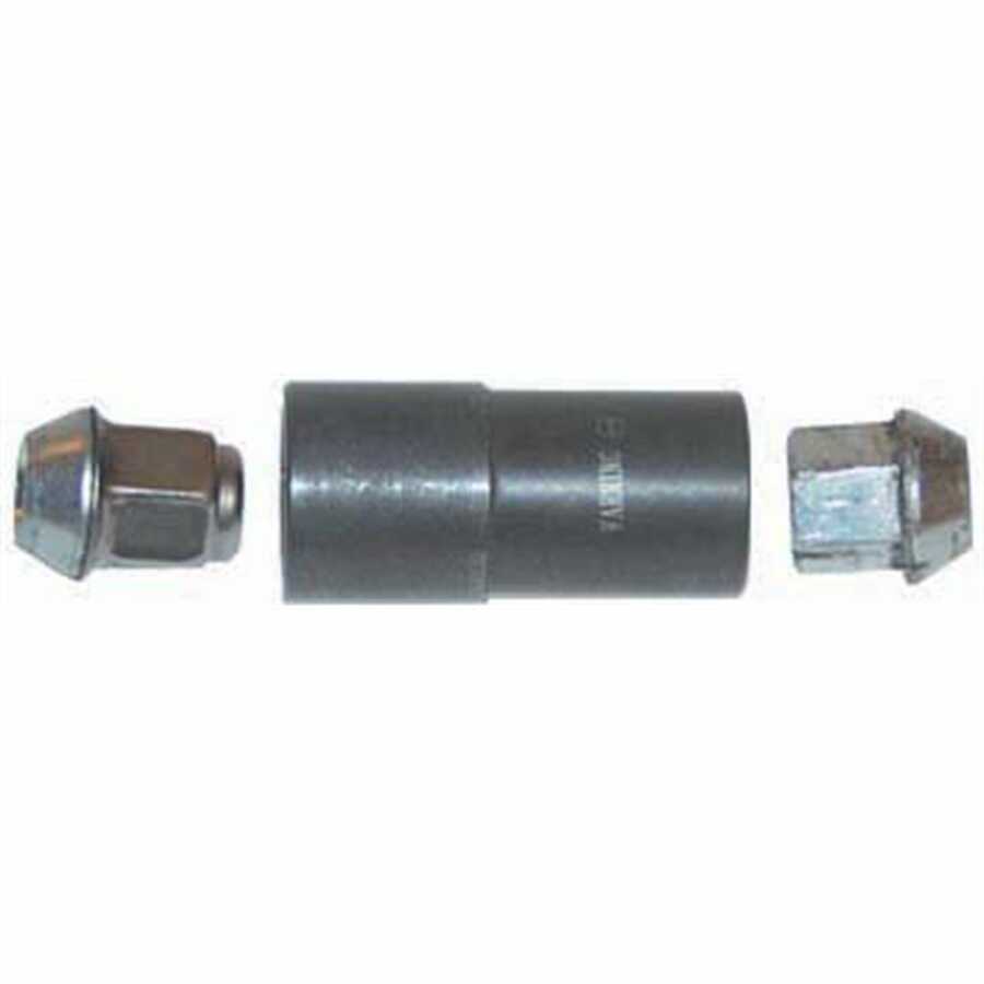 1/2" Drive Dual Sided Socket Lugnut Remover Tool 1 1/16"/27.5mm