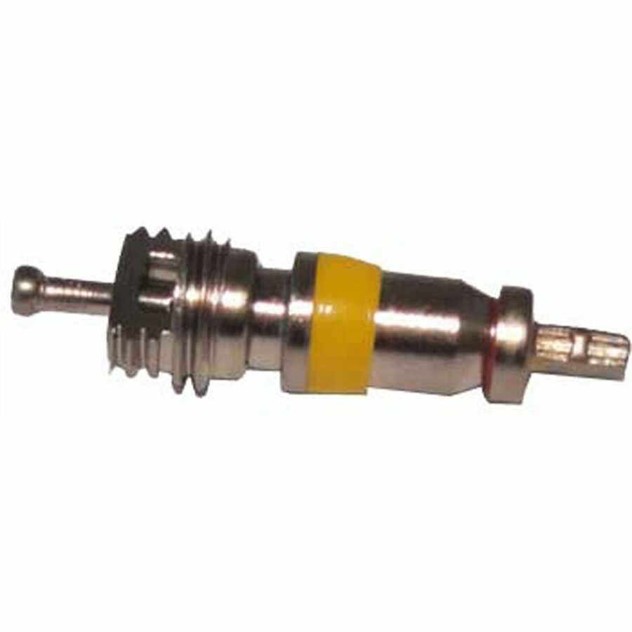 TPMS Nickel Plated YELLOW Valve Cores Box 100