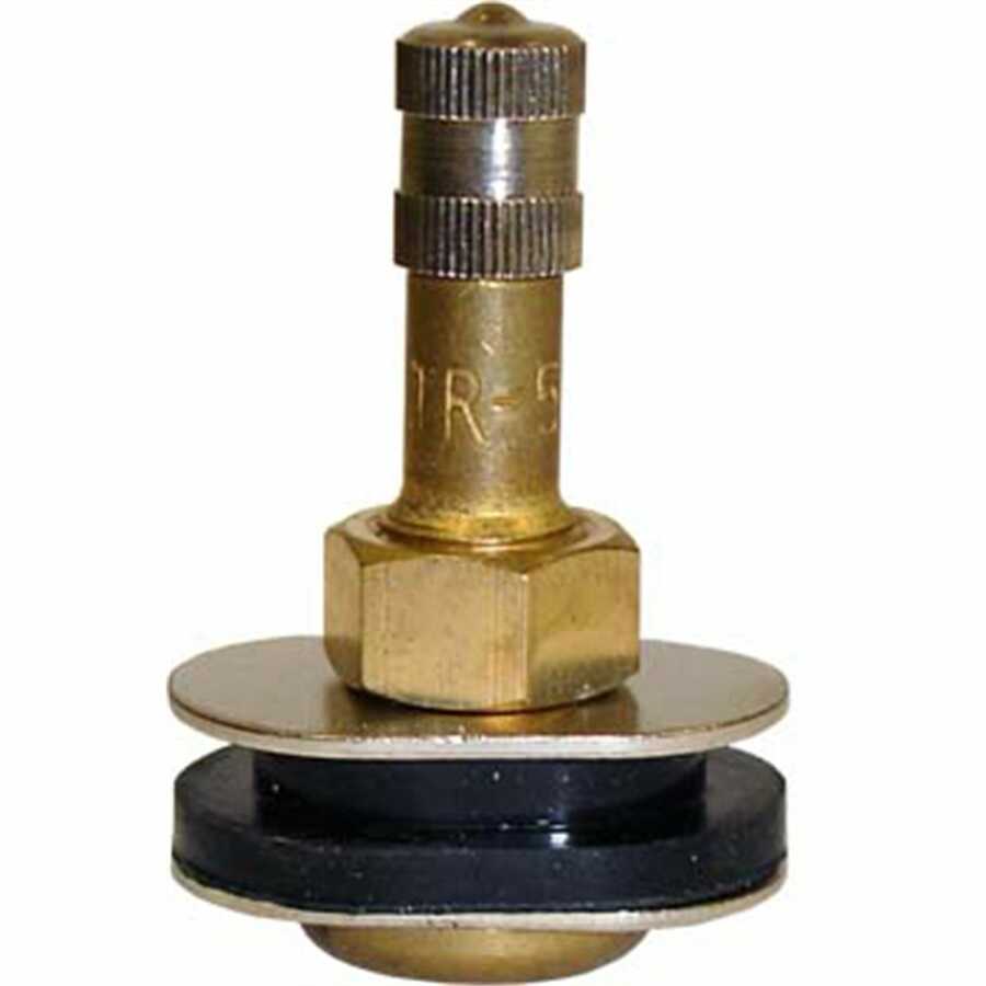 Oval Straight Brass Truck Valve