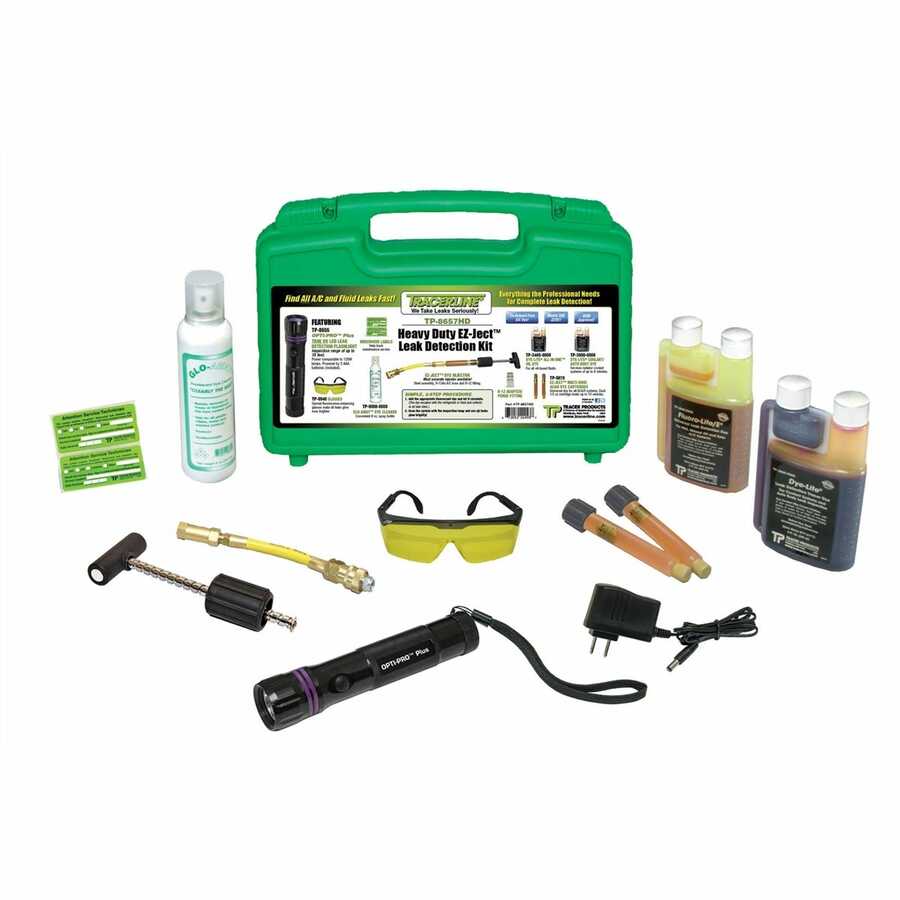 Complete OPTI-PRO Plus EZ-Ject Heavy-Duty A/C and Fluid Kit