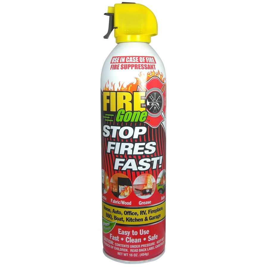 Fire Suppressant 16 ounce 2pk w/bracket