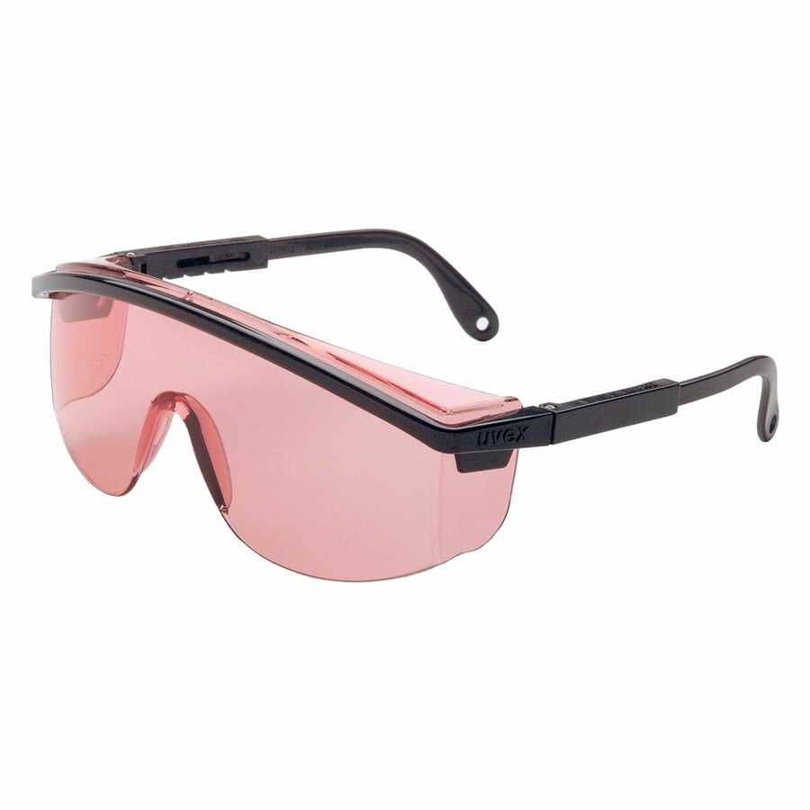 Spatula Safety Glasses - Astrospec 3000 - Black/Vermillion