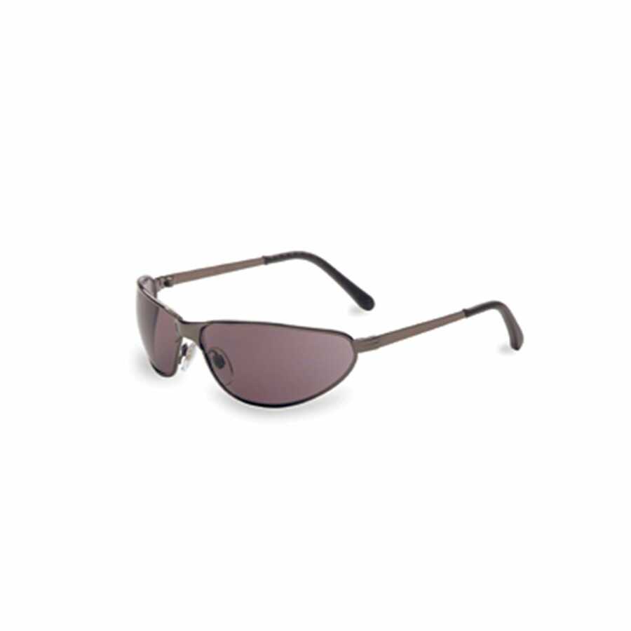 Tomcat Safety Eyewear, Gunmetal Frame, Gray Hardcoat Lens