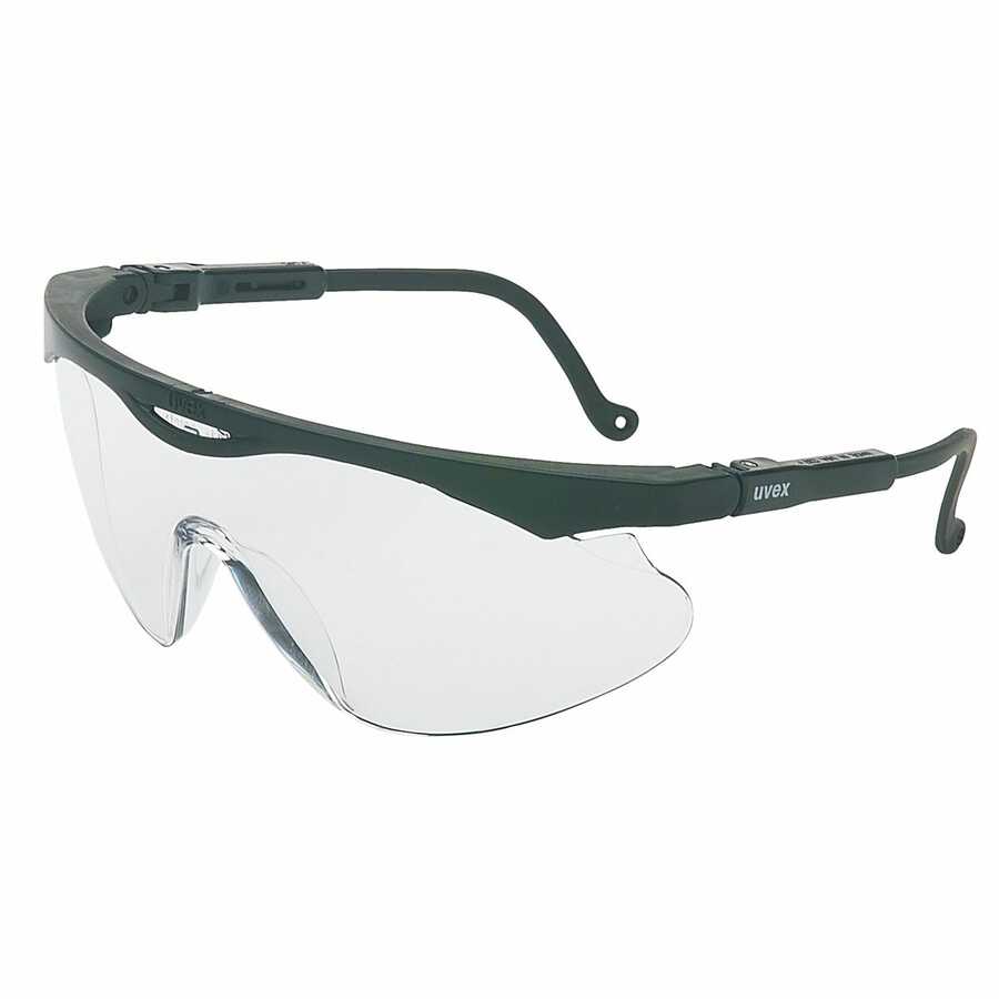 SAFTEY GLASSES SKYPER X2 BLACK/CLEAR LENS