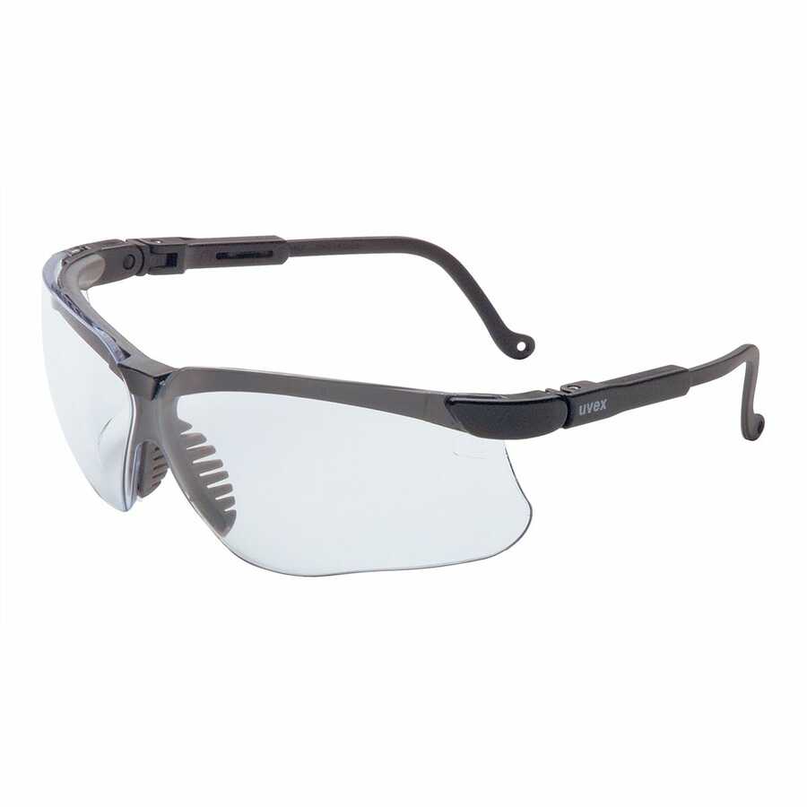 Genesis Glasses - Black Frame / Clear Lens w/ Anti-Fog Coating