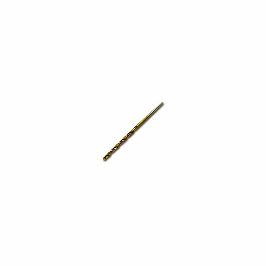 Titanium Coated Drill Bit, 1/16 In Diameter