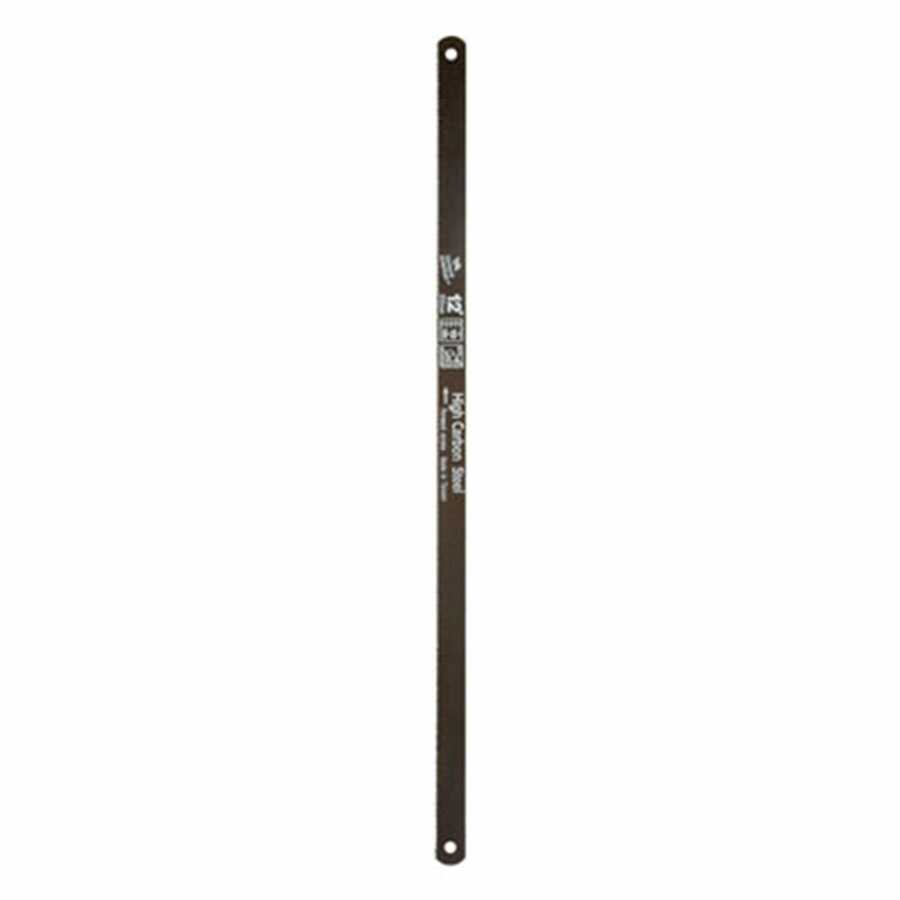 High Carbon Steel Hacksaw Blade, 12 In Long, 18 Teeth / Inch