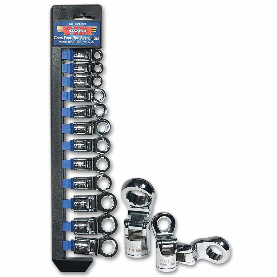 12 point deals crowfoot wrench set