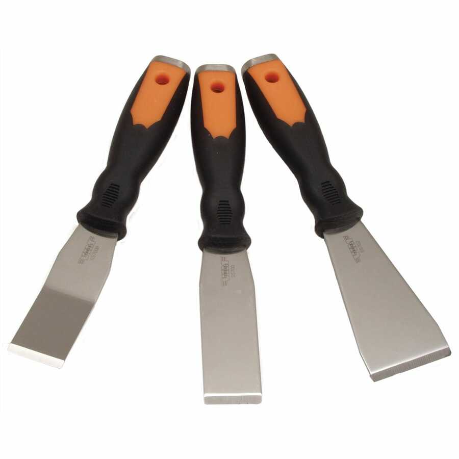 Stainless Steel Scraper Set - 3 Pc