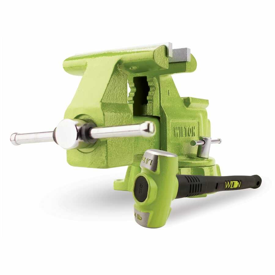 BASH 6.5" Vise Combo with 4LB Hammer