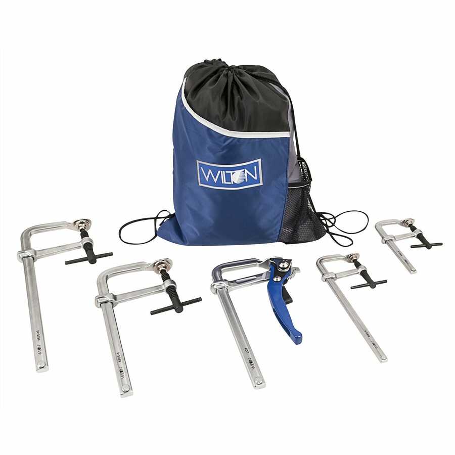 5pc F-Clamp Kit includes Free Wilton Cinch Sack