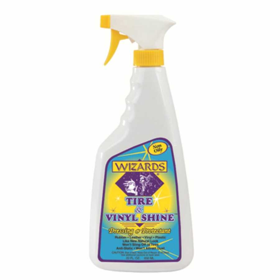 Tire & Vinyl Shine Dressing and Protectant 22 Oz