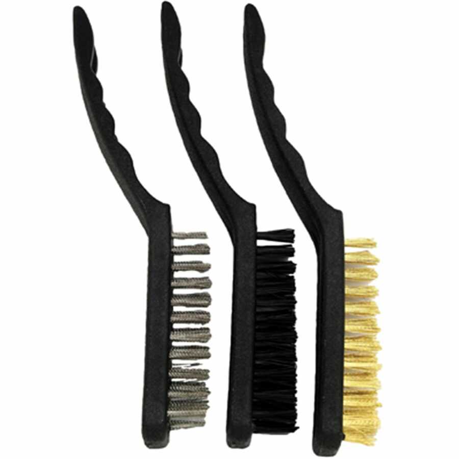 3 pc 9" Brush Set - Plastic,