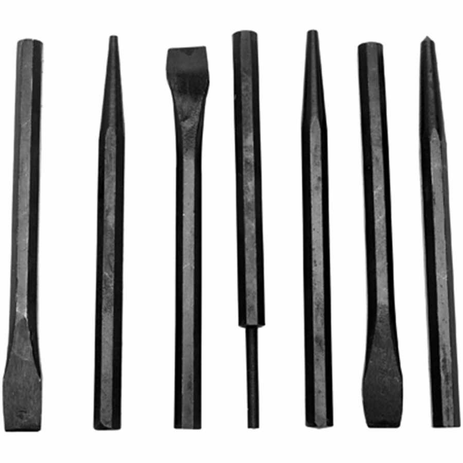 7 pc Punch & Chisel Set