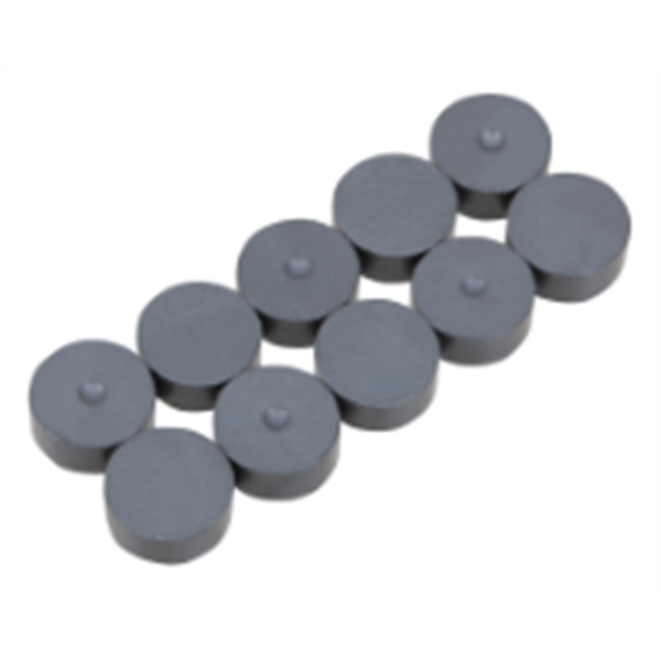 10 Piece 1/2" Ceramic Disc