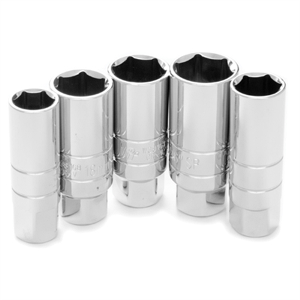 5PC SPARK PLUG SOCKET SET