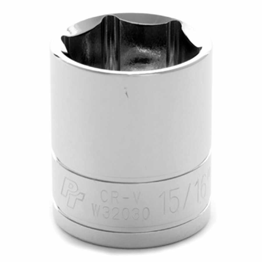 1/2" Dr 6pt Std. Socket 15/16"