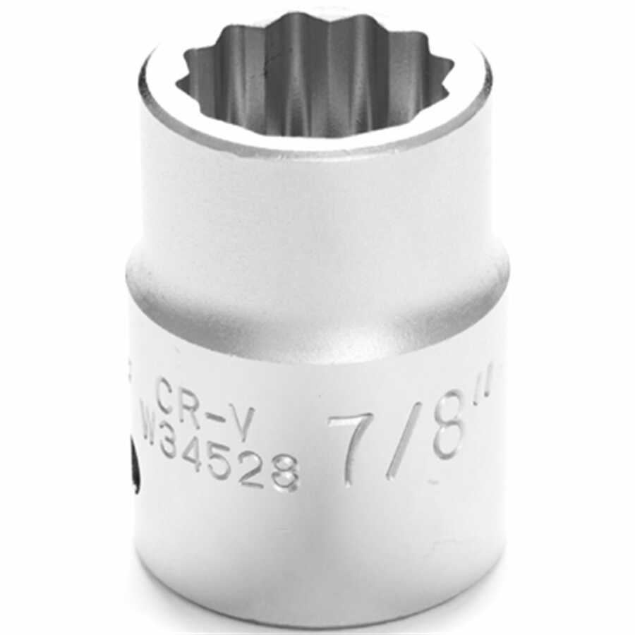 3/4" Dr 12pt Std Socket 7/8"