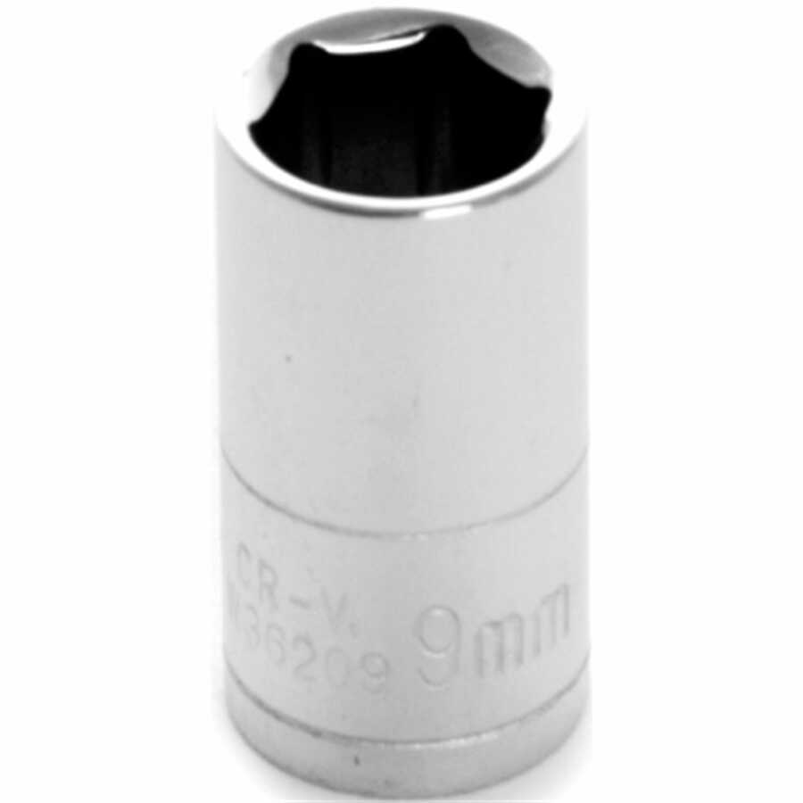 1/4'' Dr 6pt Std. Socket 9mm