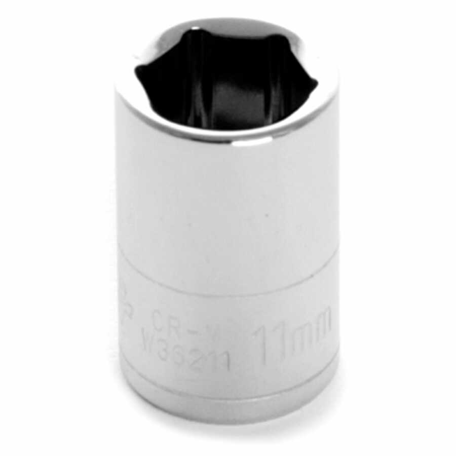 1/4'' Dr 6pt Std. Socket 11mm