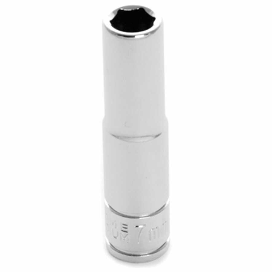 1/4'' Dr 6pt Deep Socket 7mm