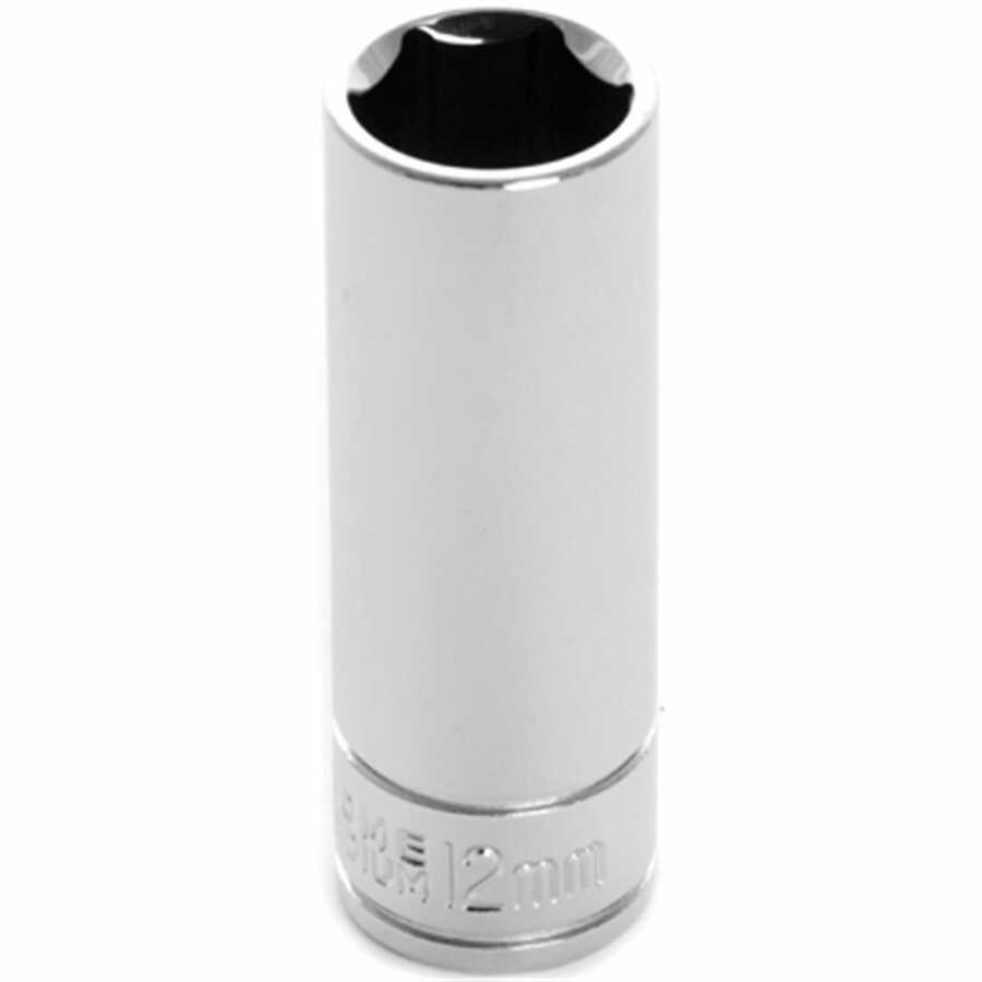 1/4'' Dr 6pt Deep Socket 12mm