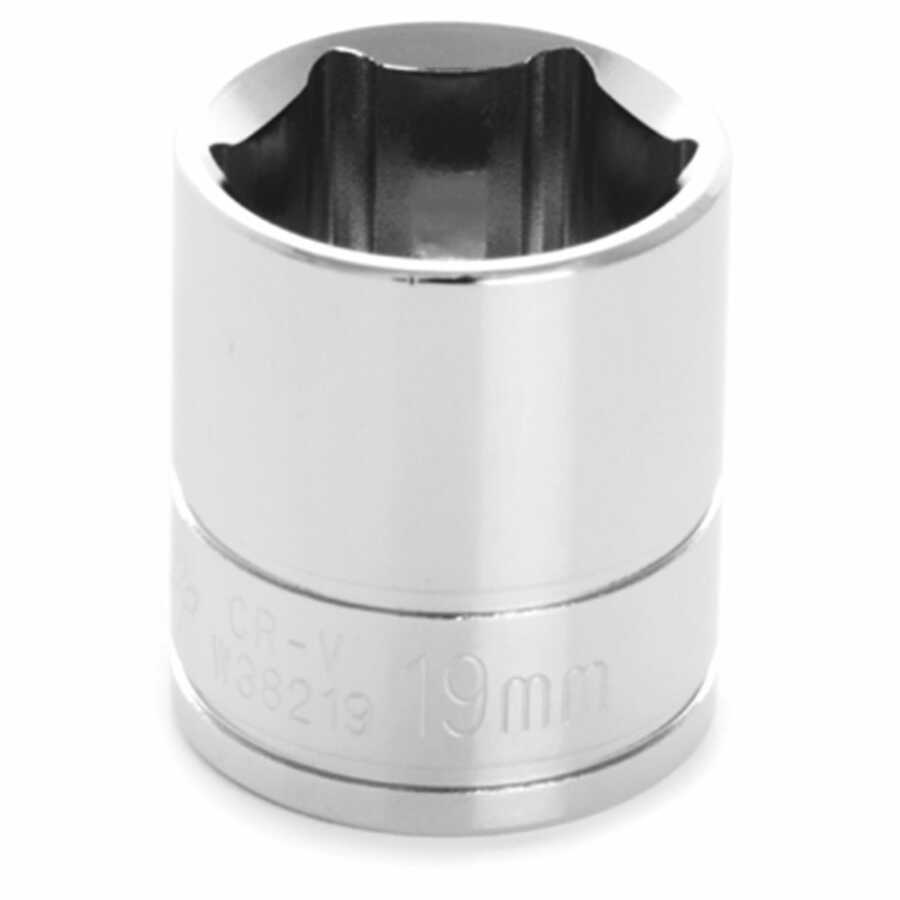 3/8'' Dr 6pt Std. Socket 19mm