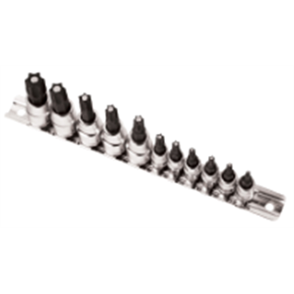 Performance Tool 11pc Magnetic Star Bit Socket