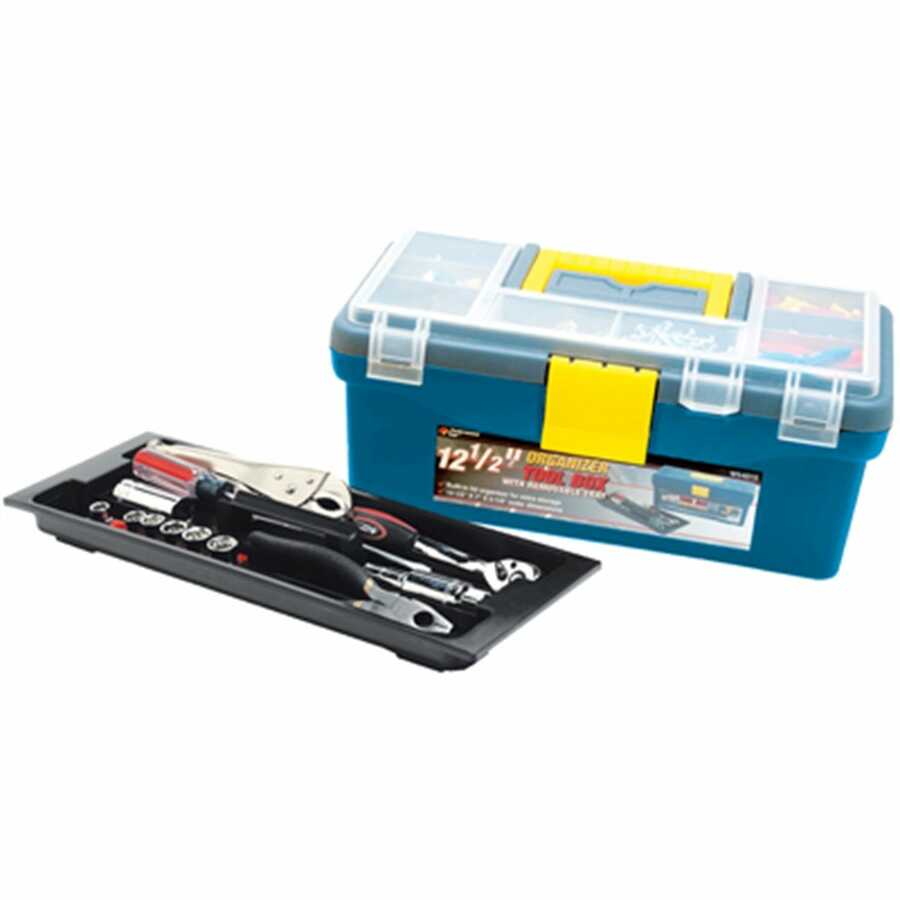 12.5" Plastic Tool Box